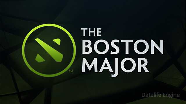 Boston Major 2016 Dota 2, main logo